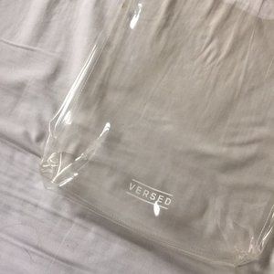 Limited edition versed Skincare clear bag
